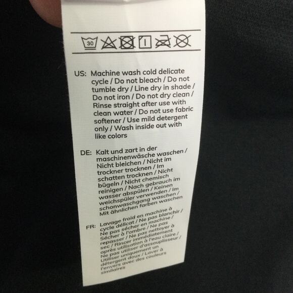 Cupshe + Jojo Fletcher Women's Black Deep V Neck High Cut One Piece Swimwear L - Picture 8 of 10